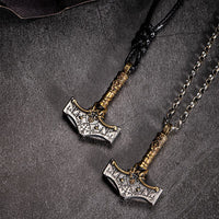 Collier Viking en Argent Sterling 925 - La Masse Divine Collier Viking en Argent Sterling 925 - La Masse Divine