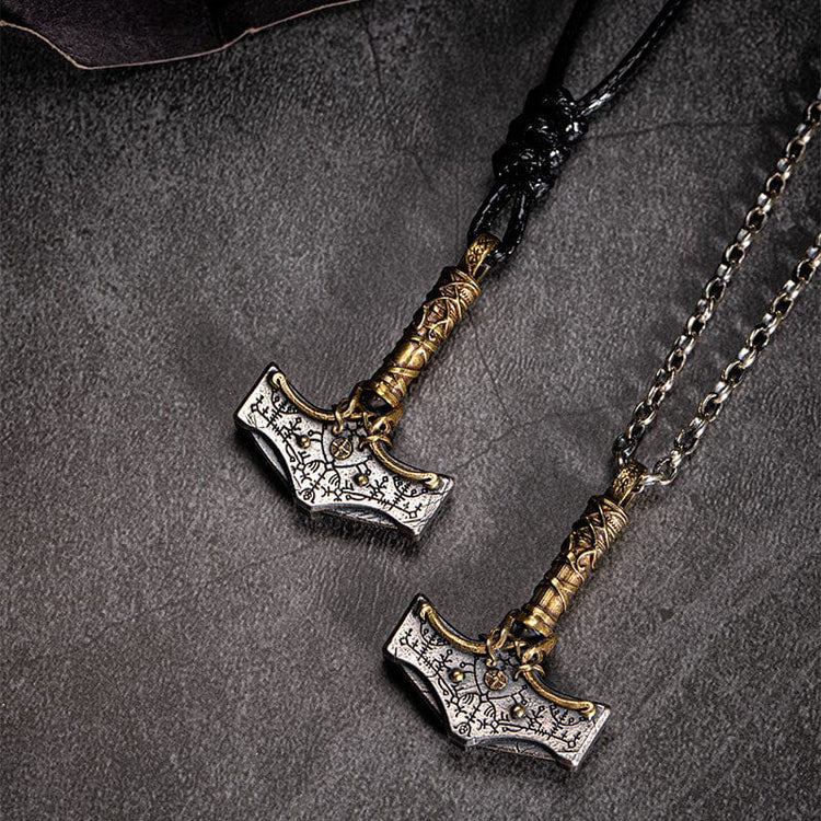 Collier Viking en Argent Sterling 925 - La Masse Divine Collier Viking en Argent Sterling 925 - La Masse Divine