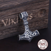 Pendentif en Argent Sterling 925 - Mjolnir Pendentif en Argent Sterling 925 - Mjolnir