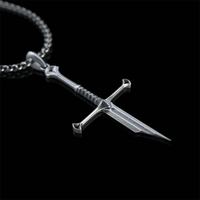 Collier viking l'épée du conquérant Collier viking l'épée du conquérant