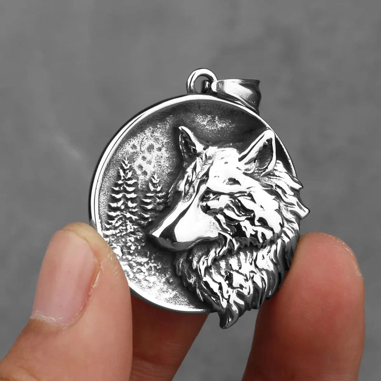 Collier viking \"L'Éveil du loup\" Collier viking \"L'Éveil du loup\"