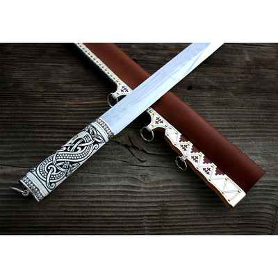 Couteau Viking - Dague du Loup