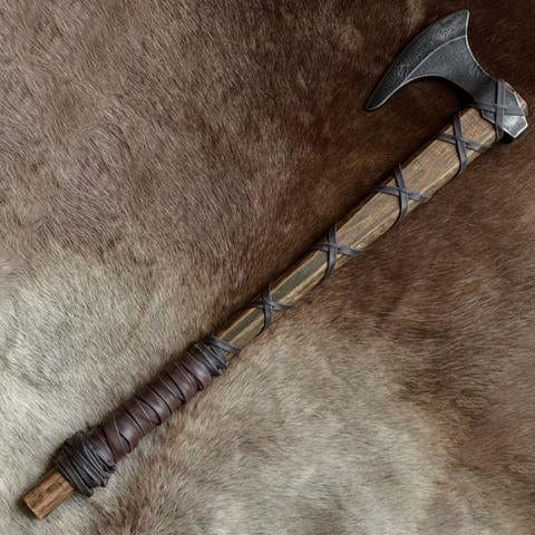 Hache Guerrière Viking - \"Cœur Sauvage\" Hache Guerrière Viking - \"Cœur Sauvage\"