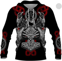 Hoodie Viking \"Compass du Destin\" Hoodie Viking \"Compass du Destin\"
