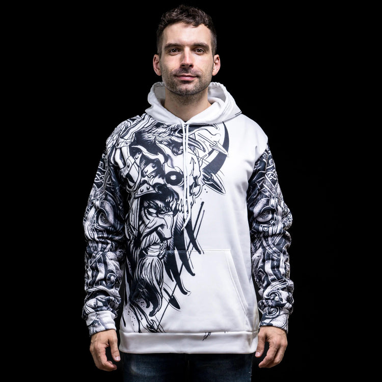 Hoodie Viking \"Fury d'Odin\" Hoodie Viking \"Fury d'Odin\"