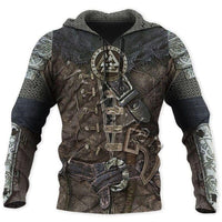 Hoodie Viking \"Hoodie Armure du Valhalla\" Hoodie Viking \"Hoodie Armure du Valhalla\"