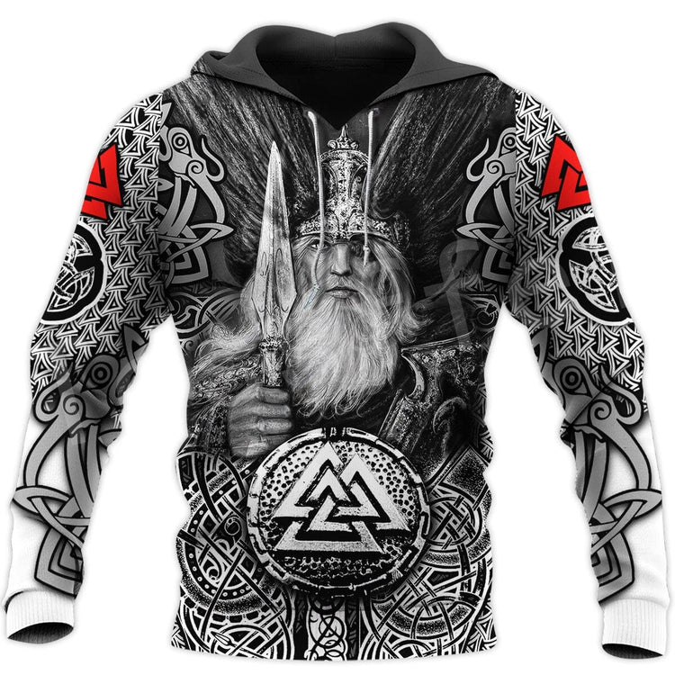 Hoodie Viking \"Hoodie Mjöllnir et Valknut\" Hoodie Viking \"Hoodie Mjöllnir et Valknut\"