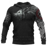 Hoodie Viking \"Le Chemin du Loup Légendaire\" Hoodie Viking \"Le Chemin du Loup Légendaire\"