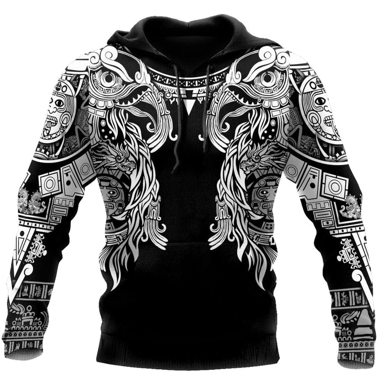 Hoodie VIking \"Nouvelles visions d' Huginn et Muninn\" Hoodie VIking \"Nouvelles visions d' Huginn et Muninn\"