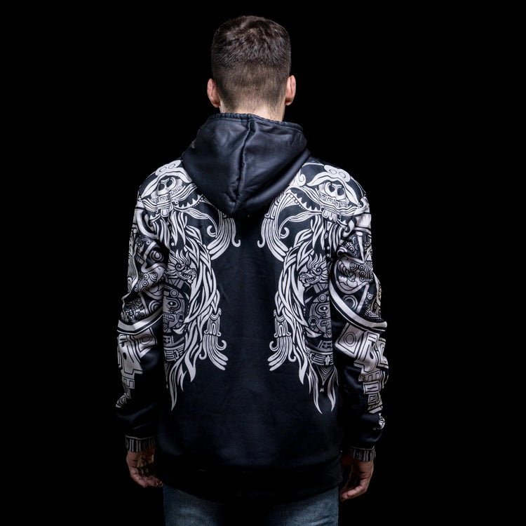 Hoodie VIking \"Nouvelles visions d' Huginn et Muninn\" Hoodie VIking \"Nouvelles visions d' Huginn et Muninn\"
