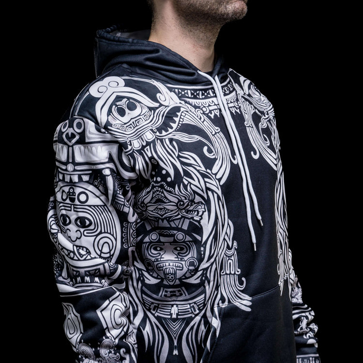 Hoodie VIking \"Nouvelles visions d' Huginn et Muninn\" Hoodie VIking \"Nouvelles visions d' Huginn et Muninn\"