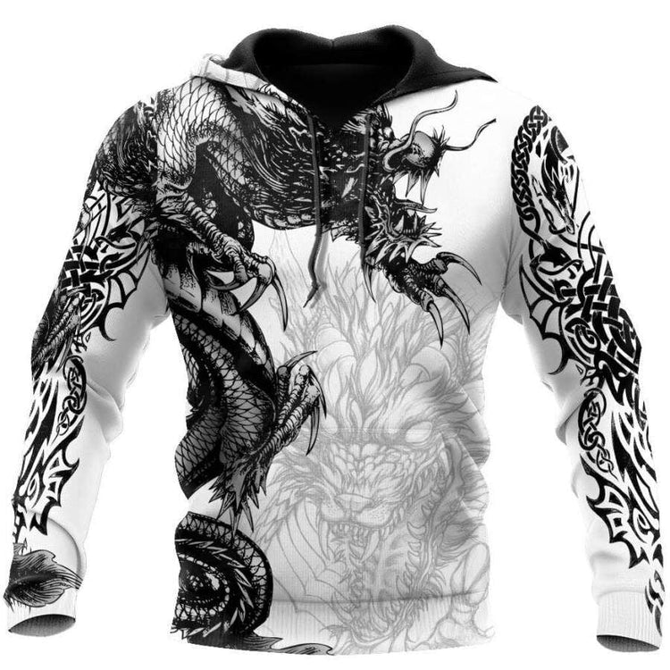 Hoodie Viking \"Ouroboros Enragé - Cercle de la Bataille\" Hoodie Viking \"Ouroboros Enragé - Cercle de la Bataille\"