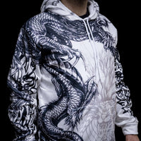 Hoodie Viking \"Ouroboros Enragé - Cercle de la Bataille\" Hoodie Viking \"Ouroboros Enragé - Cercle de la Bataille\"