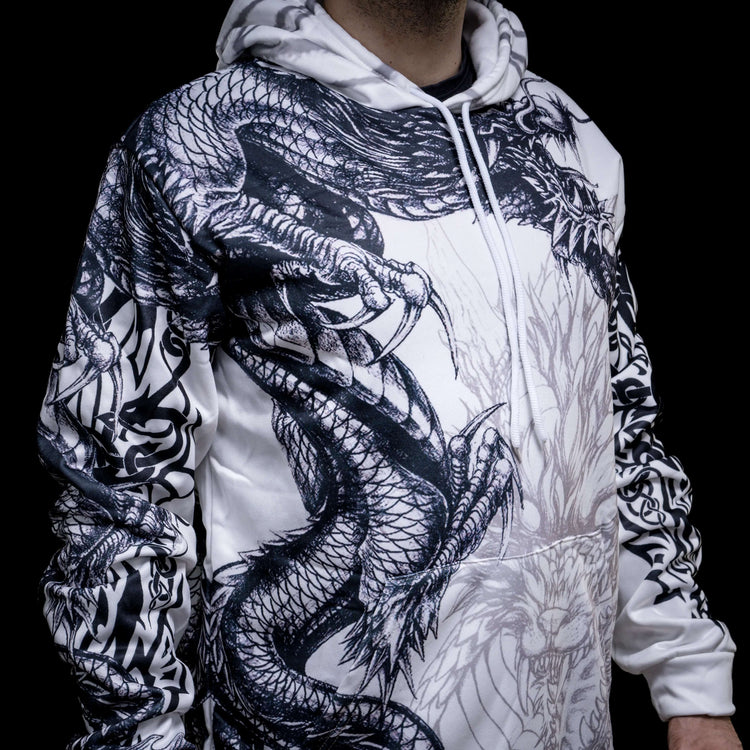 Hoodie Viking \"Ouroboros Enragé - Cercle de la Bataille\" Hoodie Viking \"Ouroboros Enragé - Cercle de la Bataille\"