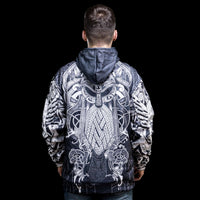 Hoodie Viking \"Thor's Epicenter - Puissance du Tonnerre\" Hoodie Viking \"Thor's Epicenter - Puissance du Tonnerre\"