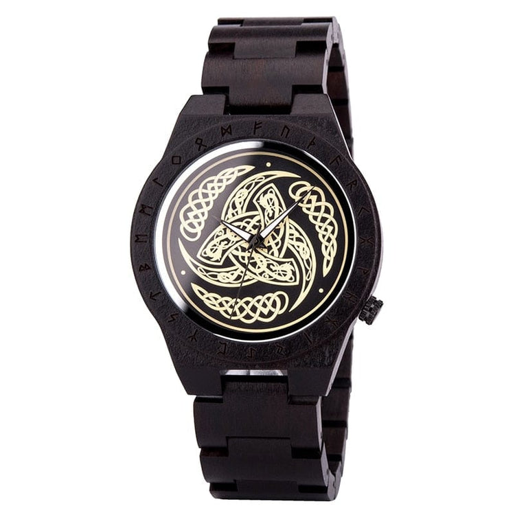 Montre en Bois - La Corne d'Odin Montre en Bois - La Corne d'Odin