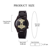 Montre en Bois - Mjolnir Montre en Bois - Mjolnir