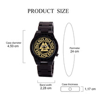 Montre en Bois - Valknut Montre en Bois - Valknut