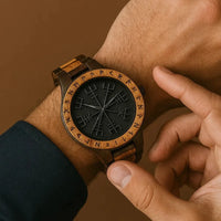 Montre en Bois - Vegvisir Montre en Bois - Vegvisir
