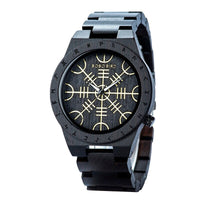Montre en Bois - Vegvisir Montre en Bois - Vegvisir
