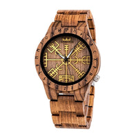Montre en Bois - Vegvisir Montre en Bois - Vegvisir