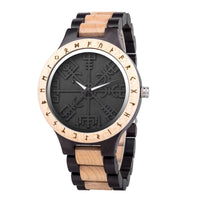 Montre en Bois - Vegvisir Montre en Bois - Vegvisir