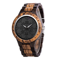 Montre en Bois - Vegvisir Montre en Bois - Vegvisir