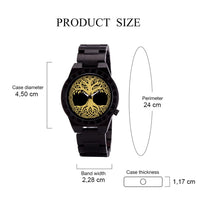 Montre en Bois - Yggdrasil Montre en Bois - Yggdrasil