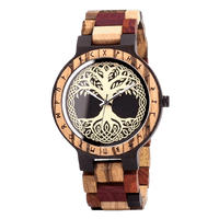 Montre en Bois - Yggdrasil Bois Intense Montre en Bois - Yggdrasil Bois Intense
