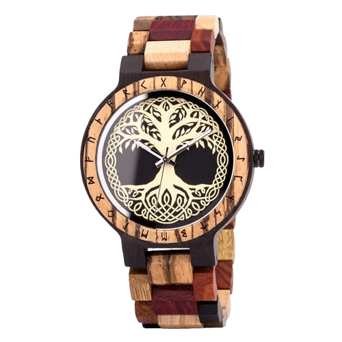 Montre en Bois - Yggdrasil Bois Intense Montre en Bois - Yggdrasil Bois Intense