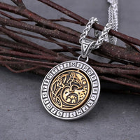 Pendentif de l’Ère Viking - Rugissement du Loup Pendentif de l’Ère Viking - Rugissement du Loup