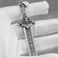 Pendentif Viking - Épée des Conquérants Nordiques Pendentif Viking - Épée des Conquérants Nordiques
