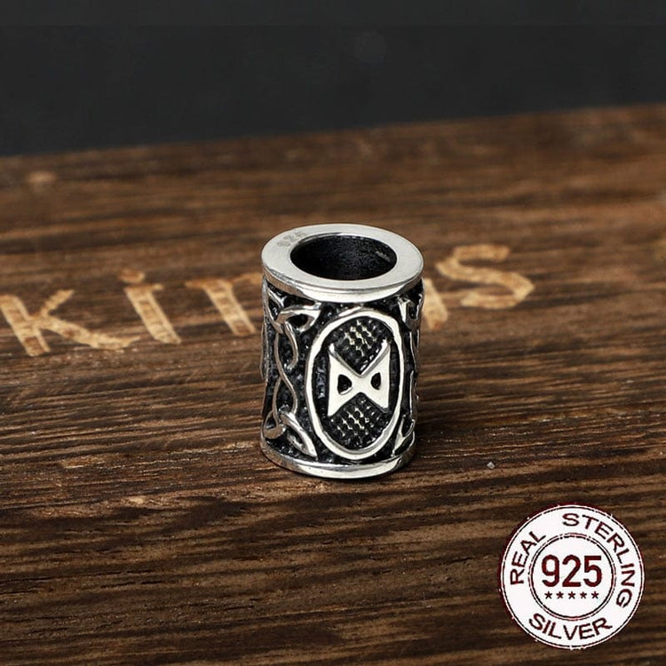 Perles de Barbe Viking en Argent Sterling 925 – Collection de Runes Perles de Barbe Viking en Argent Sterling 925 – Collection de Runes