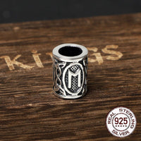 Perles de Barbe Viking en Argent Sterling 925 – Collection de Runes Perles de Barbe Viking en Argent Sterling 925 – Collection de Runes