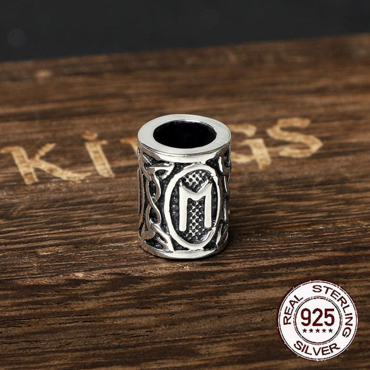 Perles de Barbe Viking en Argent Sterling 925 – Collection de Runes Perles de Barbe Viking en Argent Sterling 925 – Collection de Runes