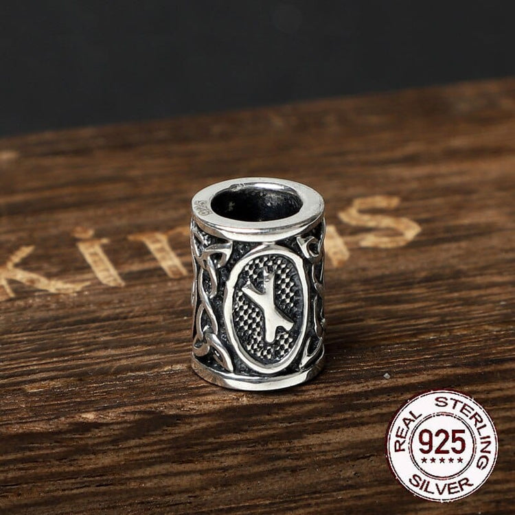 Perles de Barbe Viking en Argent Sterling 925 – Collection de Runes Perles de Barbe Viking en Argent Sterling 925 – Collection de Runes
