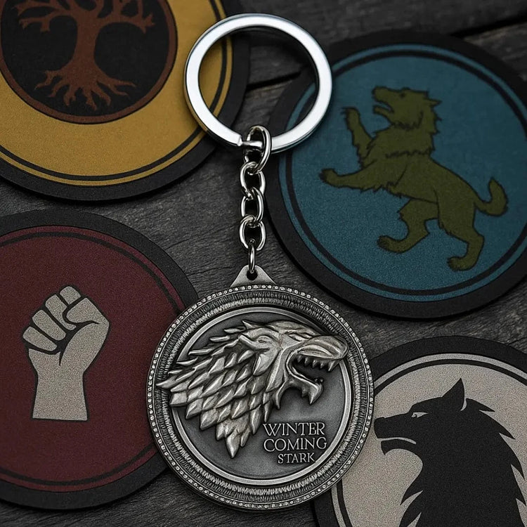 Porte clés de la famille Stark Porte clés de la famille Stark