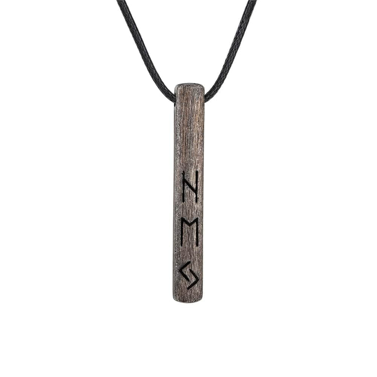 Amulette viking du Futhark l'alphabet runique - acier inoxydable Amulette viking du Futhark l'alphabet runique - acier inoxydable