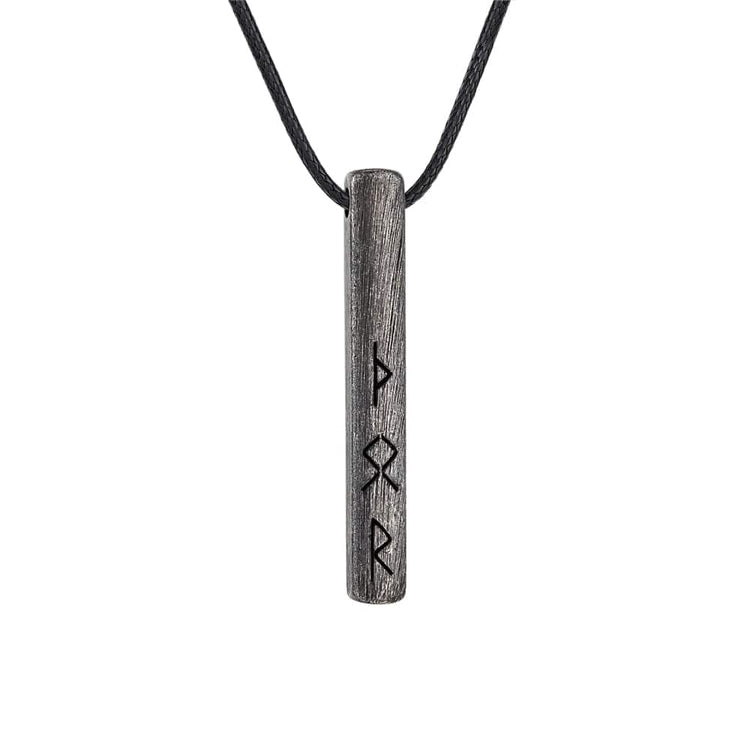 Amulette viking du Futhark l'alphabet runique - acier inoxydable Amulette viking du Futhark l'alphabet runique - acier inoxydable