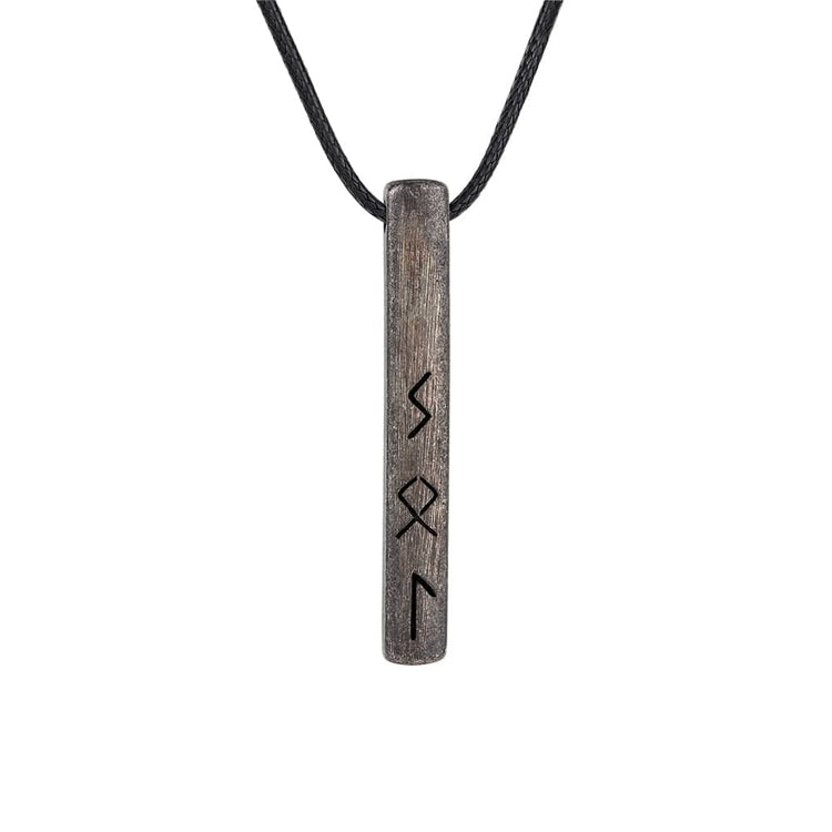 Amulette viking du Futhark l'alphabet runique - acier inoxydable Amulette viking du Futhark l'alphabet runique - acier inoxydable