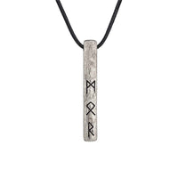 Amulette viking du Futhark l'alphabet runique - acier inoxydable Amulette viking du Futhark l'alphabet runique - acier inoxydable