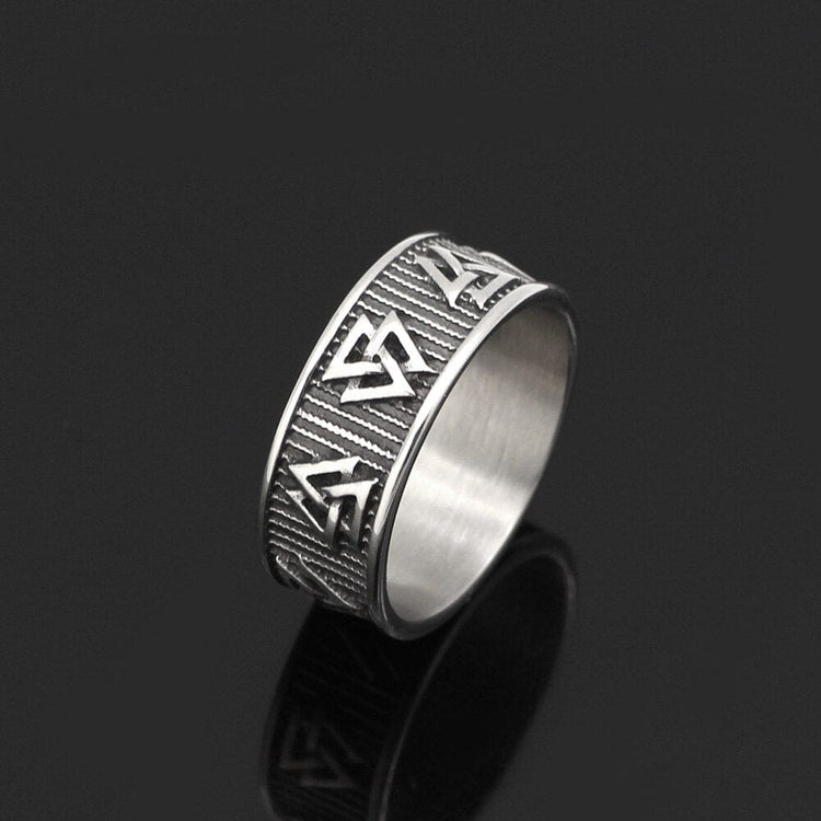 Anneau aux multiples Valknut Anneau aux multiples Valknut