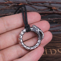 Bague serpent acier inoxydable - Ouroboros Bague serpent acier inoxydable - Ouroboros