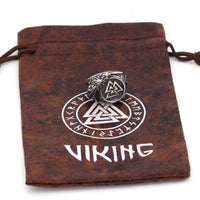 Bague symbole Valknut - Acier inoxydable - Viking Bague symbole Valknut - Acier inoxydable - Viking