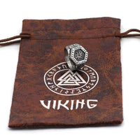 Bague boussole runique Vegvisir Bague boussole runique Vegvisir
