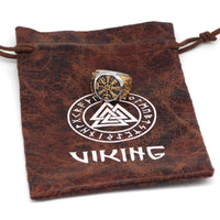 Bague compas du Viking et arbre de vie Bague compas du Viking et arbre de vie