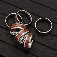 Bague d'Yggdrasil - acier inoxydable Bague d'Yggdrasil - acier inoxydable