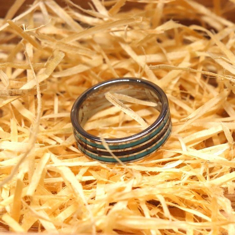 Bague de chaman \"Connexion avec la Terre\" Bague de chaman \"Connexion avec la Terre\"
