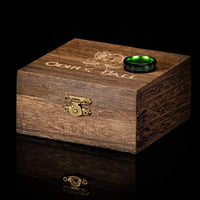 Bague de Jarl \"Forêt de Kattegat\" en Tungstène Bague de Jarl \"Forêt de Kattegat\" en Tungstène