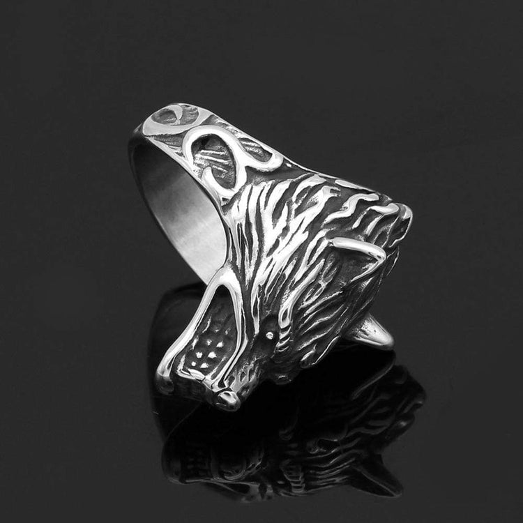 Bague Fenrir | Acier Inoxydable Bague Fenrir | Acier Inoxydable